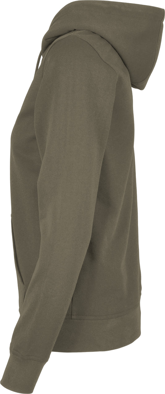 Ladies Basic Zip Hoody