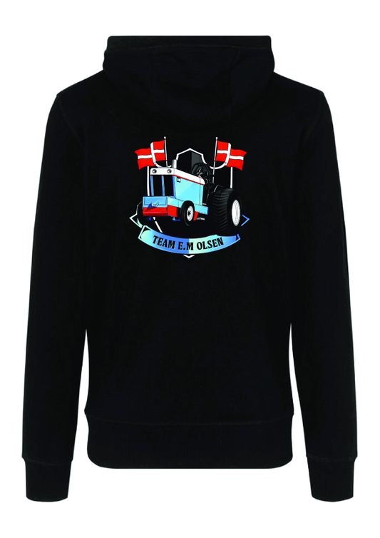 Team E.M Olsen Hoodie Zip - Flag logo
