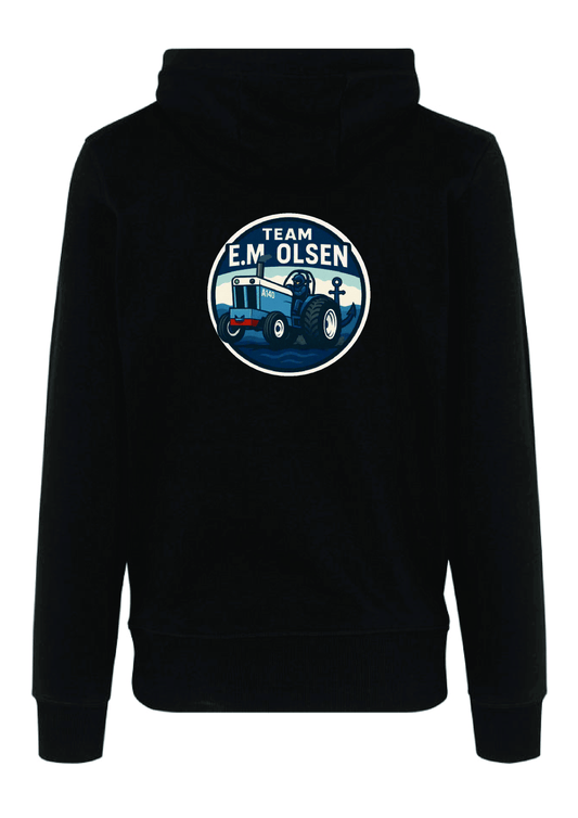 Team E.M Olsen Hoodie - Rund logo