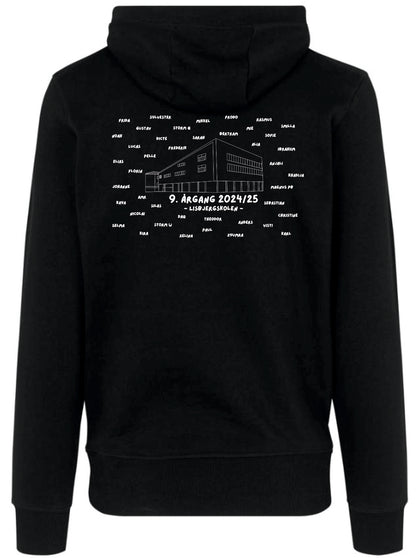 Hoodie Med Skole Logo