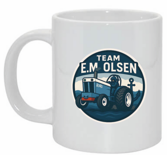 Team E.M Olsen Kaffe Krus - Rund logo
