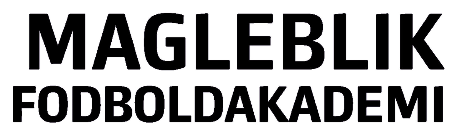 Magleblik Ryg logo- Hvid